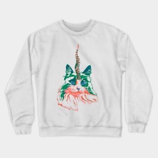 Fluffy Unicat Crewneck Sweatshirt